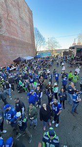 At the stadium | Captain SeaHawk