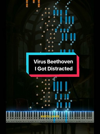 Learn How to Play Beethoven Virus on Piano