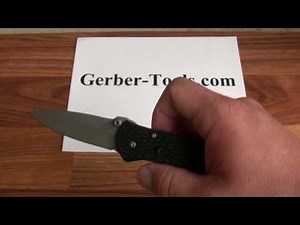 Gerber Fast Draw Knife 22-07162 Demonstration