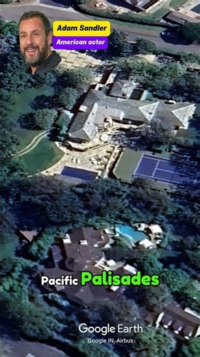 Adam Sandler’s Pacific Palisades Los Angeles Home