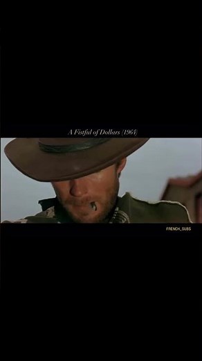 A Fistful of Dollars (Per un pugno di dollari), Sergio Leone (1964).
