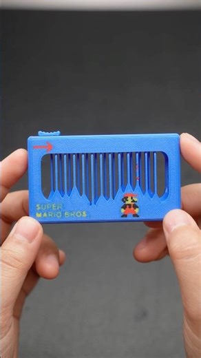 3D Printed Mario Music Fidget #3dprinting