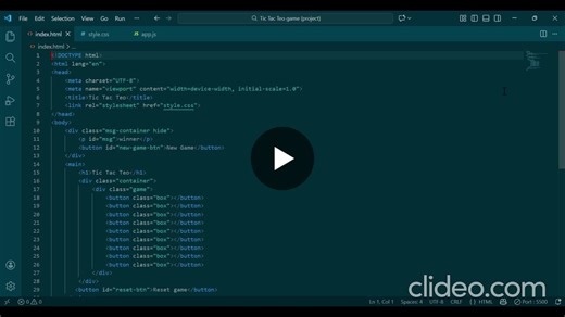 #tictactoe #javascript #html #css #codingproject #webdevelopment #beginnerproject #frontend #programmingbasics #jsgame #codinglife #learntocode | Muhammad Hammad