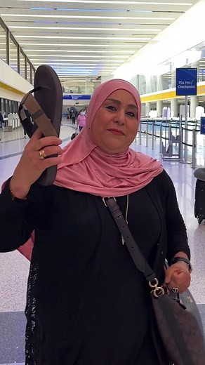 Every time my mom travels 🩴