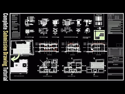 Submission Drawings in AutoCAD Workshop for Professionals
