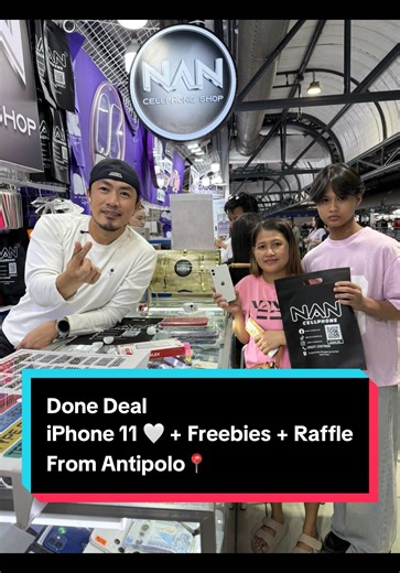 Win an iPhone 11 with Freebies at NAN Cellphone Shop!