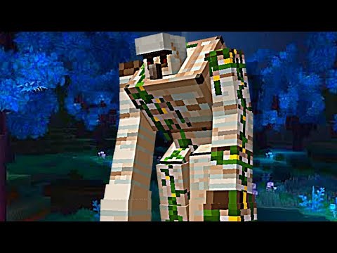 Mutant iron golem Addon showcase [MCPE/MCBE]