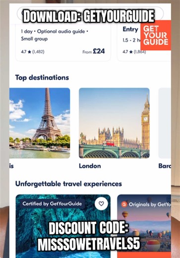 @GetYourGuide @getyourguidecommunity 🌎✈️🌴 discount code: misssowetravels5 ##getyourguidecommunity##getyourguide##activities##travel