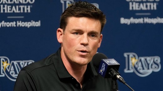 Who has final say on where Rays will open 2025 season?