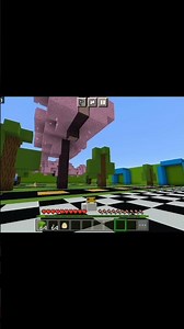 How I made minecraft Crossy Road #minecraft #minecraftgaming