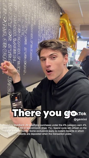 Invest as you spend with Gemini Credit Card. Issued by WebBank. See gemini.com/card for rates & fees