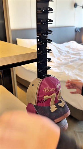 Hat Rack #hatrack #hatstorage #hatorganizer #sneakerhead #tiktokshop