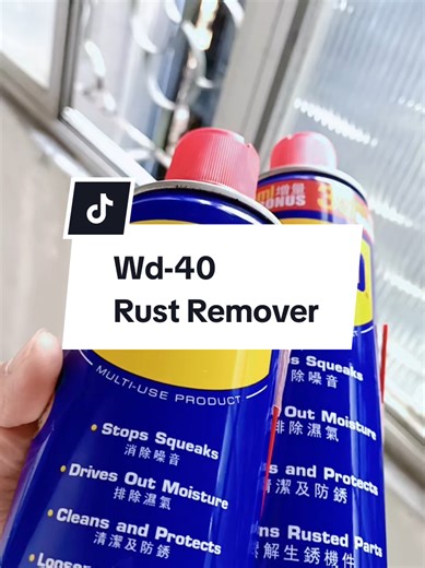 Rust Remover -WD-40 #wd40hacks #wd40 #rustremover