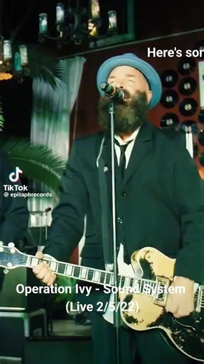Operation Ivy's Sound System Live Performance Highlights