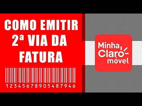 2ª via da fatura Claro Móvel