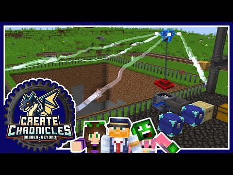 Create Chronicles #11.5 How to use the Alex's Caves Magnetic Quarry