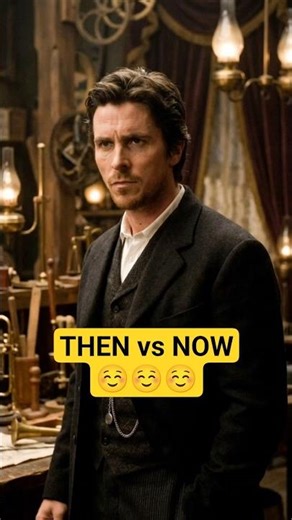 The Prestige Cast — Then & Now 😲 #theprestige #thenandnow #movieshorts #hollywood