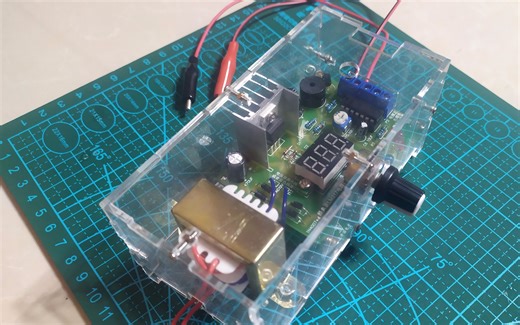 经典可调电源：LM317组装视频