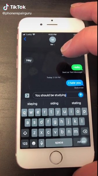 Some cool features to add emphasis to your text messages! #papertowelchallenge #iphone #checkthisout #tips #diy