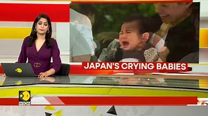 8K views · 110 reactions | #Gravitas | In Japan, it is believed that the sound of crying babies can ward off evil. Every year, hundreds of babies take part in competitions held across the country where they are made to cry. The baby that cries the longest and loudest wins the contest. Gravitas tells you all about this unique competition. Molly Gambhir tells you more | WION | Facebook