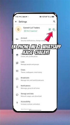Ek phone mein do whatsapp kaise chalayen 😱 how to use 2 whatsapp in one Phone | #shorts#whatsapptips
