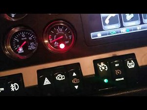 Kenworth Check engine light blinking weird and also DEF light blinking