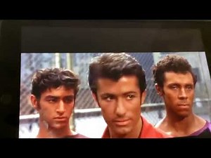 West Side Story (1961) The Gangs Fight in the Street