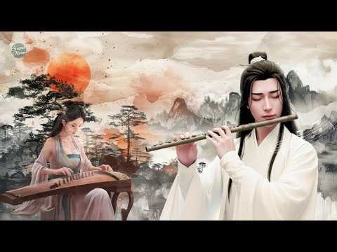 Chinese Zen Music: Bamboo Flute , Erhu & Guzheng | Peaceful mind & Deep Sleep ‪@SoundCharm9‬