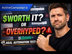ActiveCampaign Review 2026: Is It Worth the Price or Just Overhyped? (Real Automation Test)