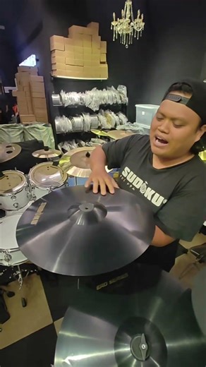Ride cymbal best for electronic drum? #sudokuelectronicdrums #sudokudrums #sudokueadcymbals