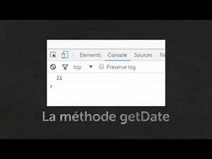 Javascript - L'objet Date (Exo J13)