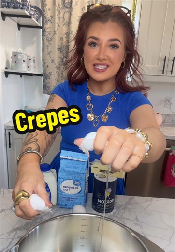 Delicious Homemade Crepes Recipe