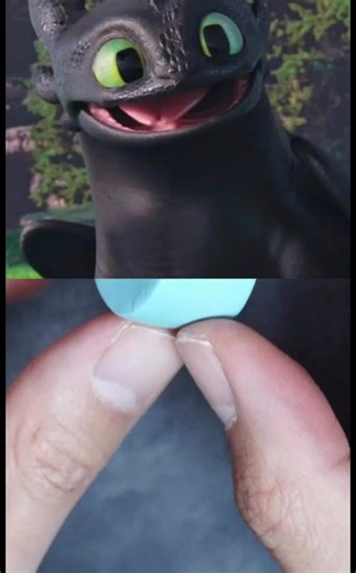 DIY Cute Toothless Polymer Clay Earrings #PolymerClay #Toothless #HandmadeJewelry #ClayArt