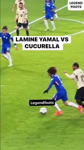 Lamine Yamal VS Cucurella #futbol #lamineyamal #Chelsea