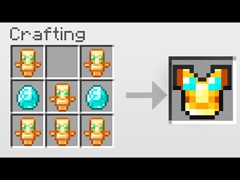 Minecraft UHC but you can craft *NEW* items from any block...