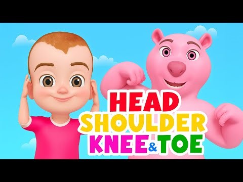 👶 Head, Shoulder, Knees & Toes Song | Learn with Baby and Friends