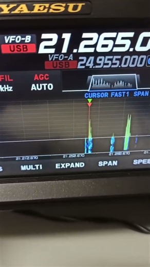 DX Contact USA 🇺🇸 NX8T Jim Cleveland Ohio QSO #shorts