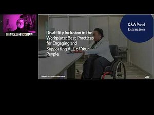Disability Inclusion in the Workplace: Best Practices for Engaging and Supporting ALL of Your People