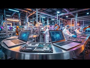 Inside the Laptop Factory: How Millions of Laptops Are Made with Precision | USA Manufacturing