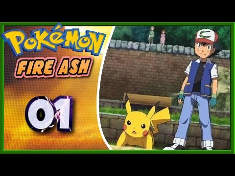 Let's Play Pokémon Fire Ash - I Choose You! [Episode 1]
