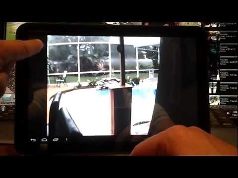 View IP Camera on Android Tablet: Home or Business Security Cameras