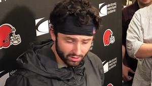Baker Mayfield got into a heated exchange with a reporter and walked out of a press conference. What do you make of the exchange? | cleveland.com