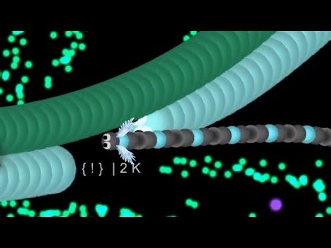 Slither.io 681K POINTS in bot storm server!!!!