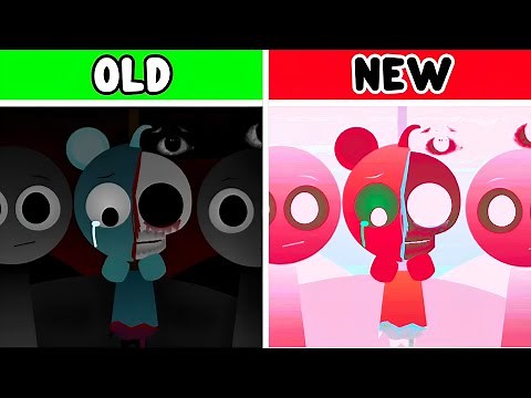 Incredibox Sprunki: Swapped Retextured But OLD SOUND vs NEW SOUND (New Mod)