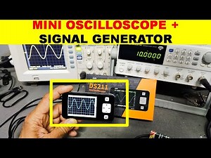 {801} DS211 Mini Digital Oscilloscope With 1MHz Signal Generator