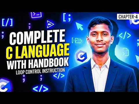 Complete C Programming Chapter-4 | Start From Zero to Mastery| #advancelearningnepal