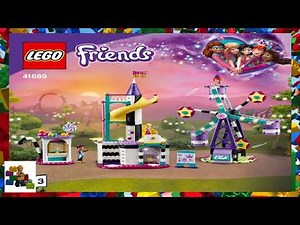 LEGO instructions - LEGO Friends - 41689 - Magical Ferris Wheel and Slide (Book 3)
