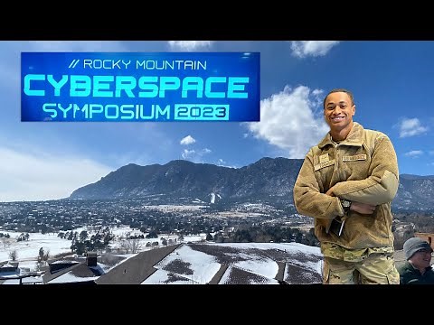 VLOG: The Air Force Sent Me to Colorado! (Rocky Mountain Cyberspace Symposium 2023)