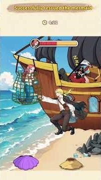 Rescue Mermaid || Successfully Rescued the Mermaid #gaming #puzzle #gameplay