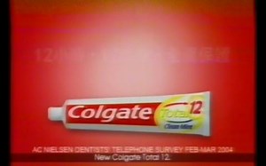 香港2005年广告：Colgate Total